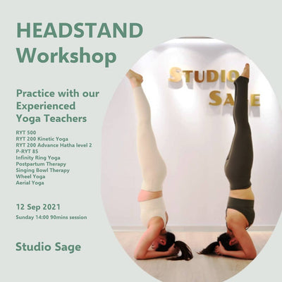 Studio Sage 頭倒立workshop